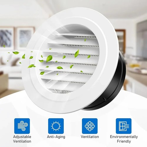 Round air vent grille - vent, cover