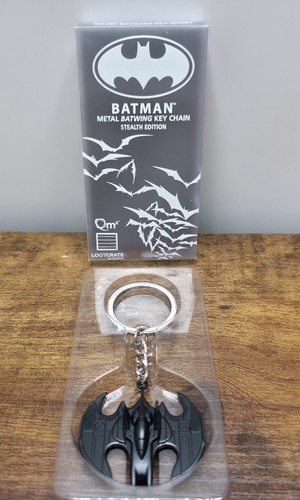 Batman batwing metal key chain - batwing,