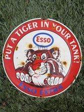 Vintage Esso “put A Tiger In