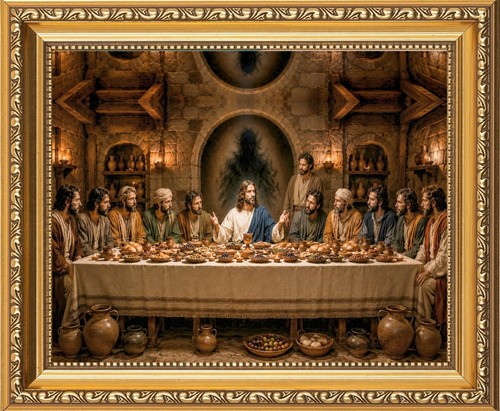 The last supper jesus with - the,
