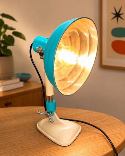 Vintage pifco heat lamp table - vintage,