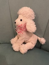 White POODLE DOG Gigi Soft