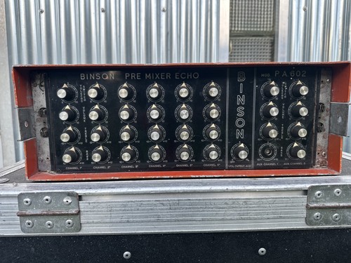 Binson pre mixer - echo, pa602