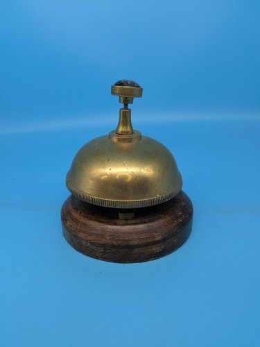 Vintage brass reception desk - vintage,
