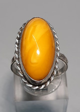 800 Silver Ring Oval Ring Head