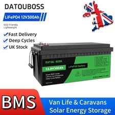 12V 300Ah Lifepo4 Battery Lithium Leisure Battery, Low Temp, Rechargeable for RV