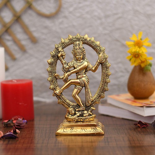 Metal shiva idol natraj - shiva,