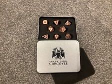 DnD Metal Dice Polyhedral Game