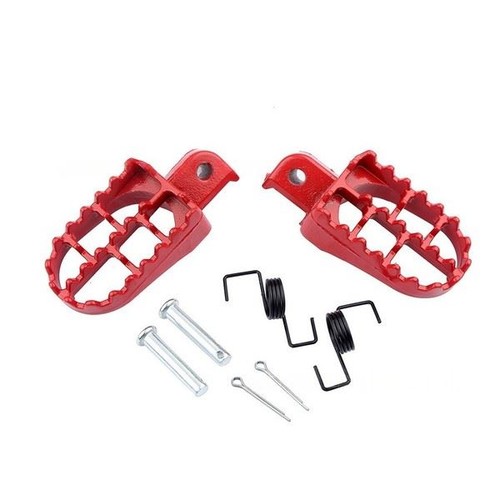 Aluminum foot pegs - aluminum, for