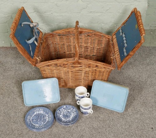 Vintage brexton wicker - brexton, picnic