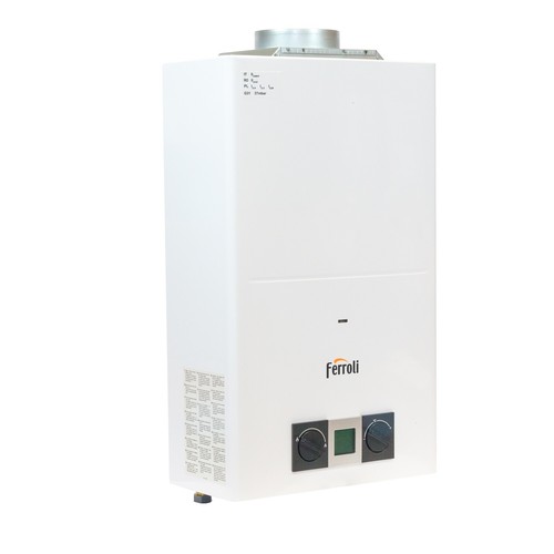 Static caravan water heater - static,