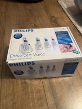 Philips CD445 quad Cordless Phone Handset - Boxed - G073D