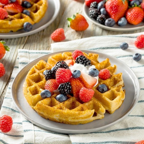 Rotating belgian waffle - rotating,