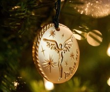 David Yurman Limited Edition Gold Angel Ornament 2025