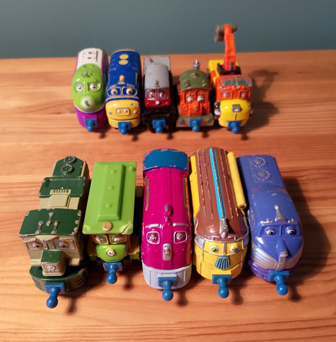 Chuggington metal trains - chuggington,
