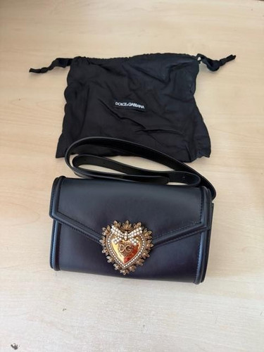 Dolce gabbana black leather - dolce,