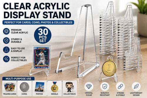 Clear acrylic display stand - acrylic,