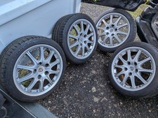 PORSCHE 986 996 SPLIT RIM ALLOY WHEELS, GENUINE BBS STAGGERED SET, COLLECT ESSEX