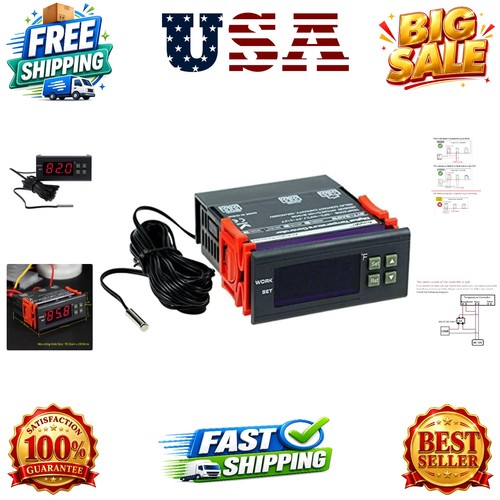 12v fahrenheit digital - dc,