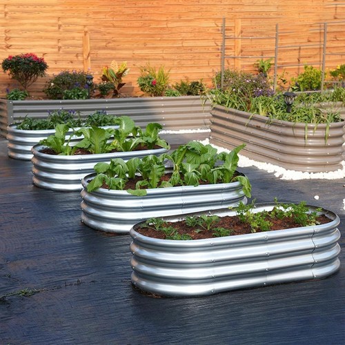 Set galvanized raised - 2,