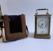 Vintage Alarum brass carriage