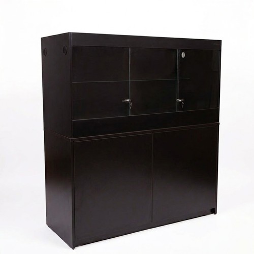 6ft 180cm black vivarium and - black,