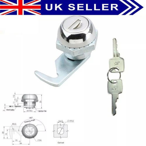 Roof box lock single - +, 2