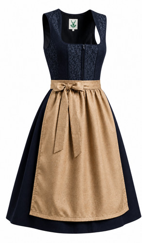 Dirndl midi black - dirndl,