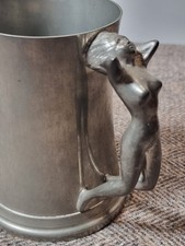 Pewter Tankard Naked Lady