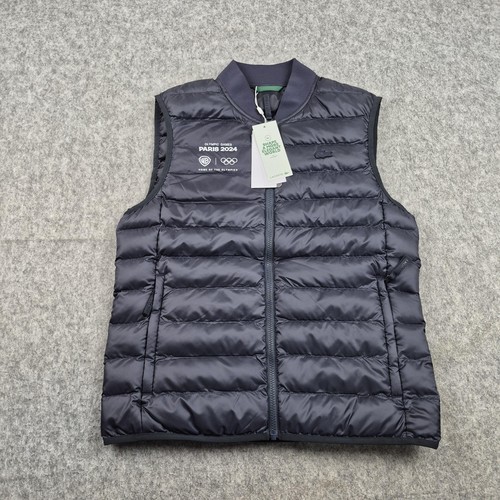 Lacoste gilet mens medium blue - mens,