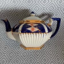 LATE VICTORIAN 1870s  HEXAGONAL IMARI TEAPOT.