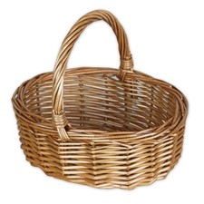 Small Wicker Shopping Basket