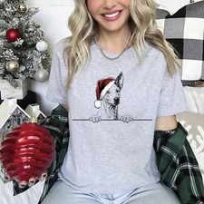 Xmas T Shirt Ibizan Hound Dog