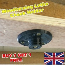 Woodturning Lathe Chuck Holder 1 inch x 8TPI - Buy one get one FREE.