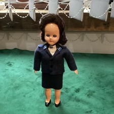 Vintage Salvation Army Lady Doll 21 Cm 