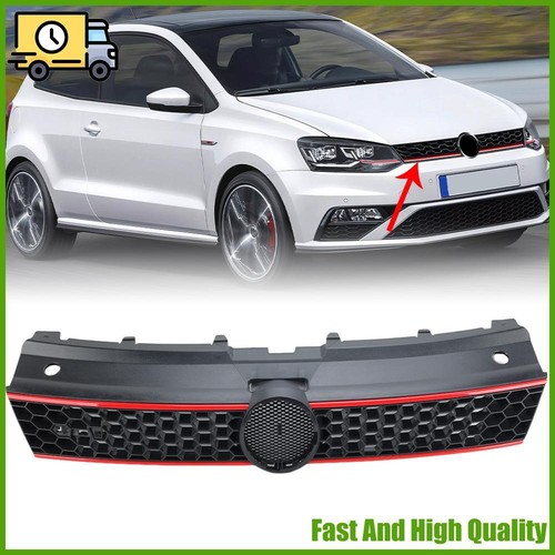 Front center mesh black - center, vw