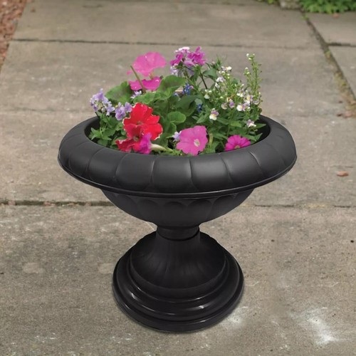 Plastic diana planter 42cm - plastic,