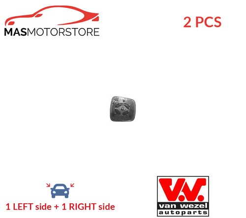 Rear view mirror glass - rear, pair