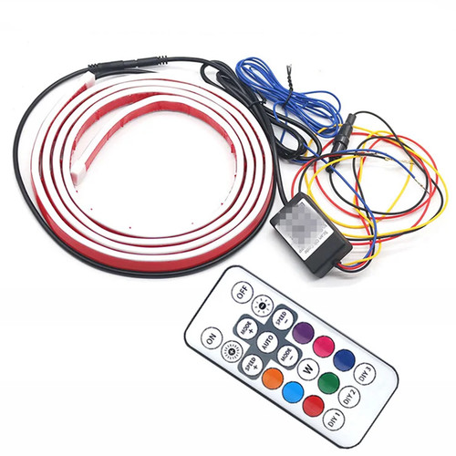 Vehicle hood light - vehicle, strip