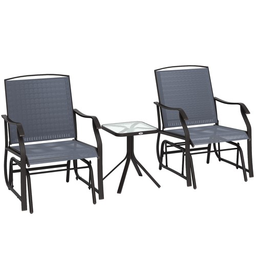 Outsunny glider rocking chair - outsunny,