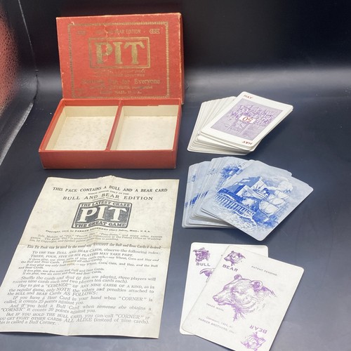 Vintage pit card game - vintage,