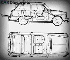 austin a40 farina Blueprint