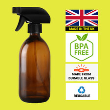 Amber Glass Trigger Spray