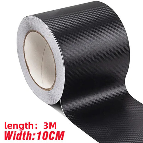 Carbon fiber car sticker door - fiber,