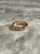 Cartier Love Ring 18ct Rose