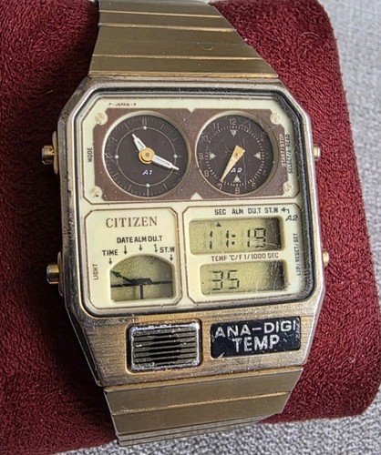 Vintage citizen ana digi temp - citizen,