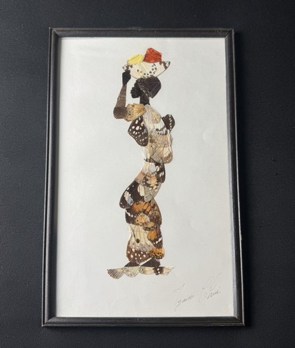 Original signed real african - signed,