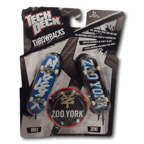 Tech deck throwbacks zoo - tech,