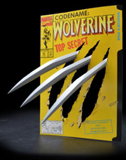 Wolverine Claws 1:1 Accurate Inspired - Logan / X-Men - Unpainted Prop - custom