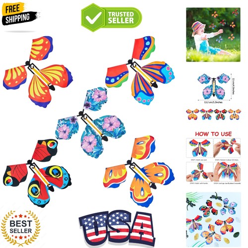 Pcs flying butterfly wind up - pcs,